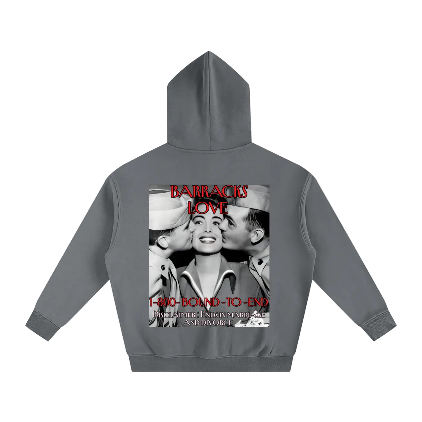 Oversized Barracks Love Hoodie