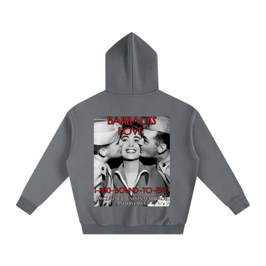 Oversized Barracks Love Hoodie