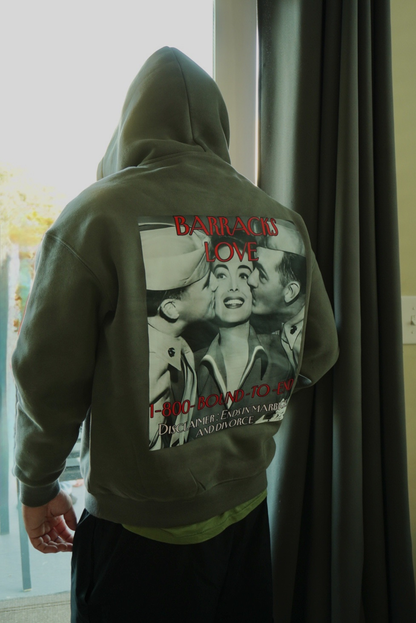 Oversized Barracks Love Hoodie